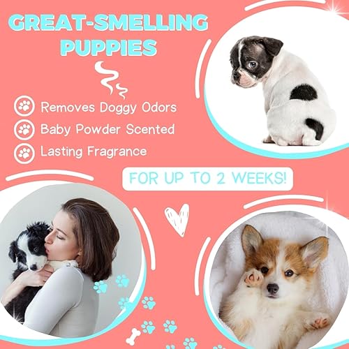 Miniatura 5 de Alpha Dog Series Puppy Grooming - Champú y acondicionador natural para perros con aloe vera, champú con pH equilibrado para perros, sin desgarros,