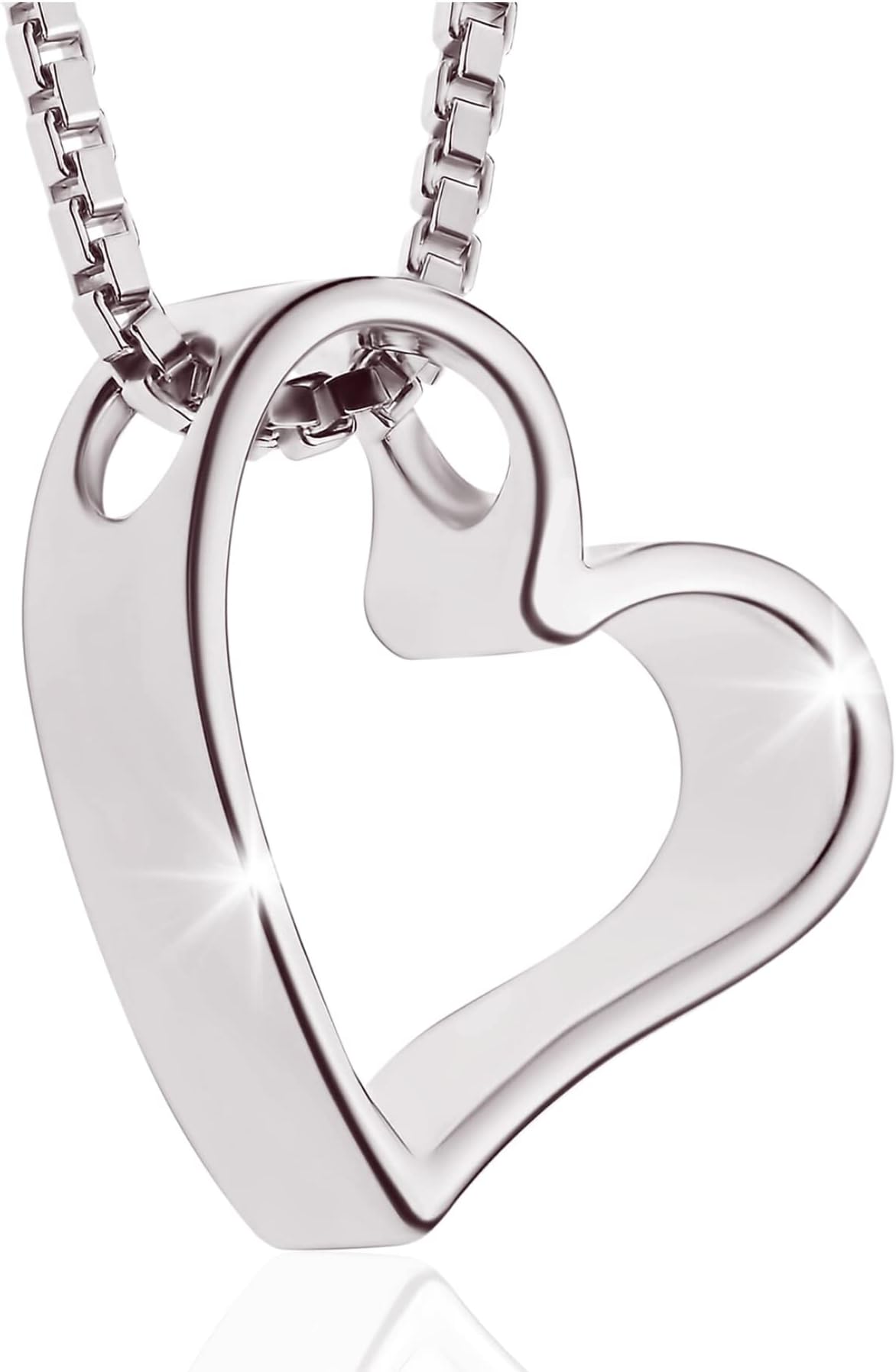 Heart necklaces for women, Heart Necklace, heart pendant necklace, Heart Pendant Necklace, Birthday, Anniversary Jewelry Gift, Mother's Day Gifts, for Mom Wife Women Girlfriend Her Gramma Girl, Chic.