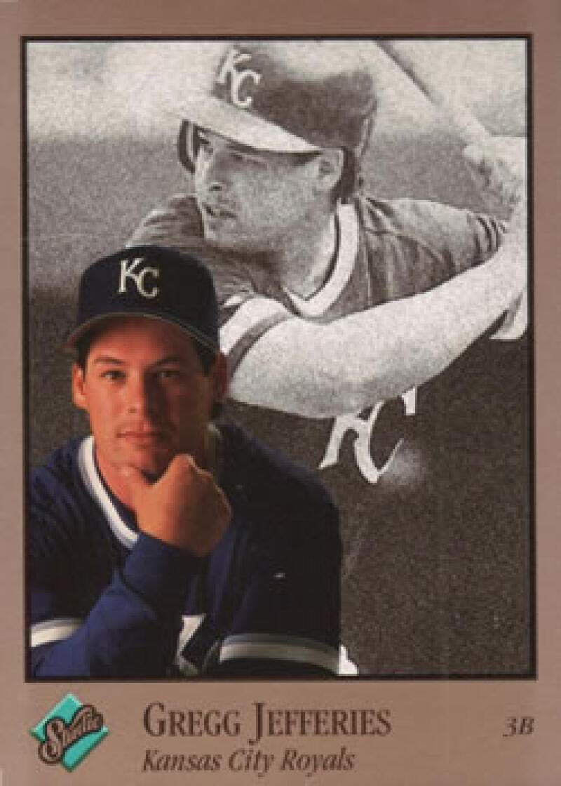 Baseball MLB 1992 Studio #184 Gregg Jefferies VG Royals