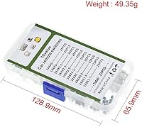 Vista 5 de 250 unids 10 tipos de interruptor de botón táctil coche control remoto teclas botón táctil micro interruptor