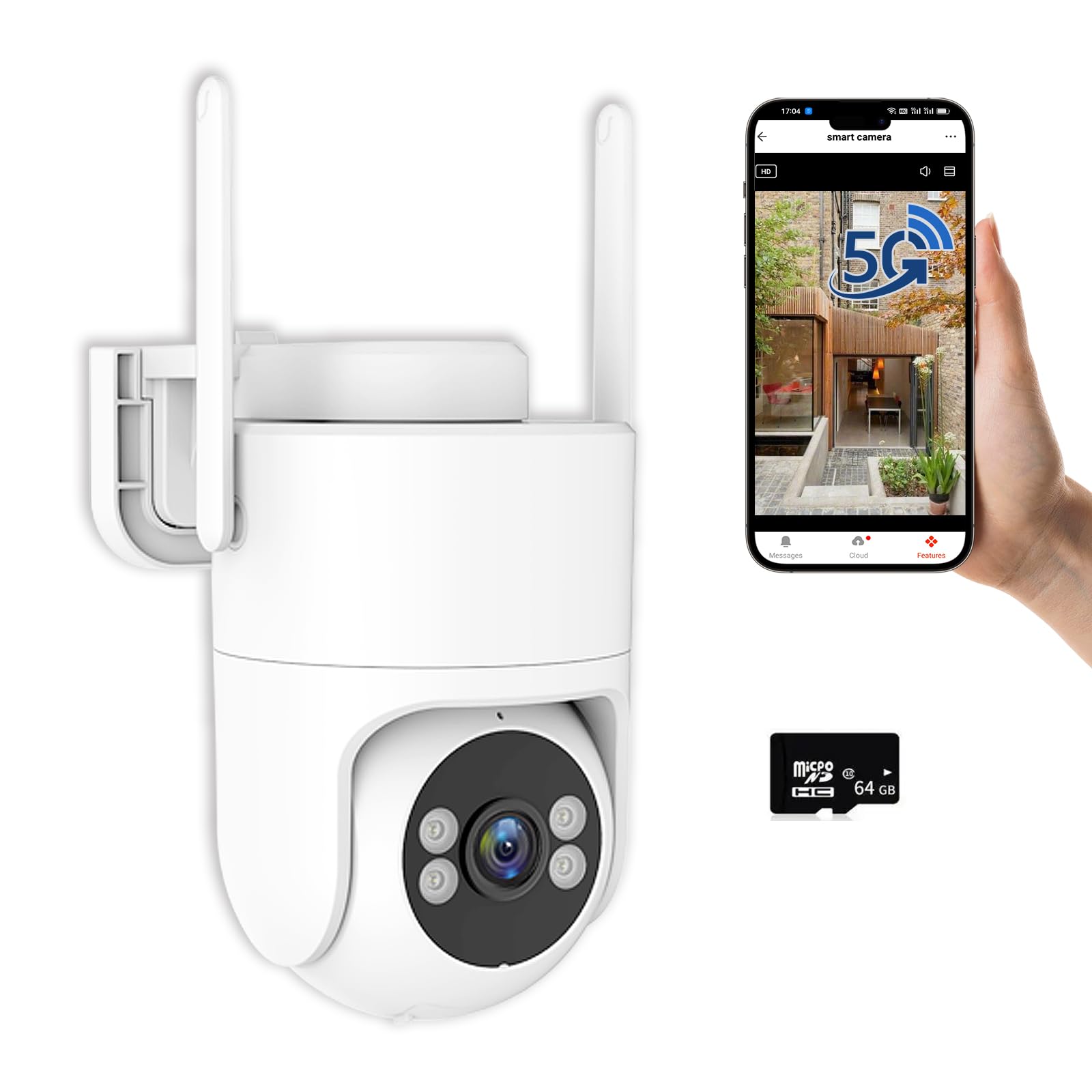 Amazon.com : 6MP TUYA Security Camera Outdoor, 2.4G/5G WiFi