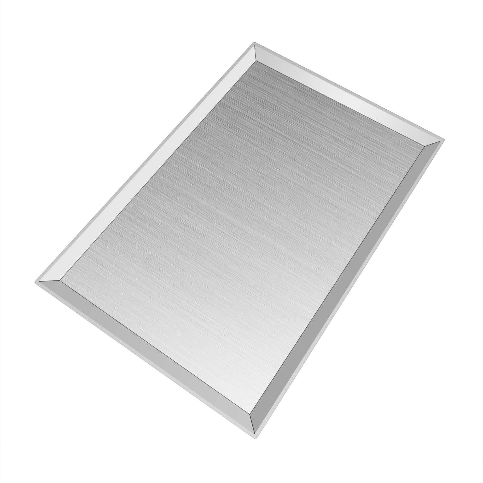 Peastorm 41"x27.38"x1" Dog Crate Tray Replacement, Stainless Steel Metal Dog Kennel Tray Replacement Pan