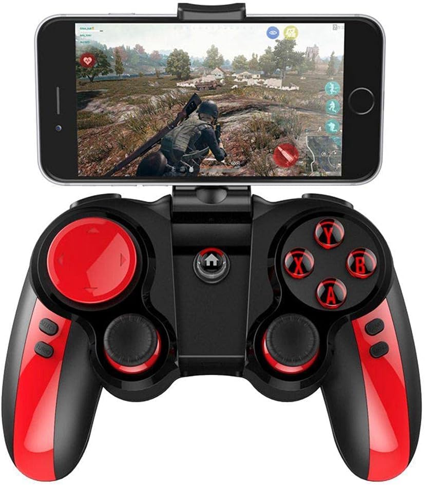 Ipega PG-9089 in use with a smartphone playing a game