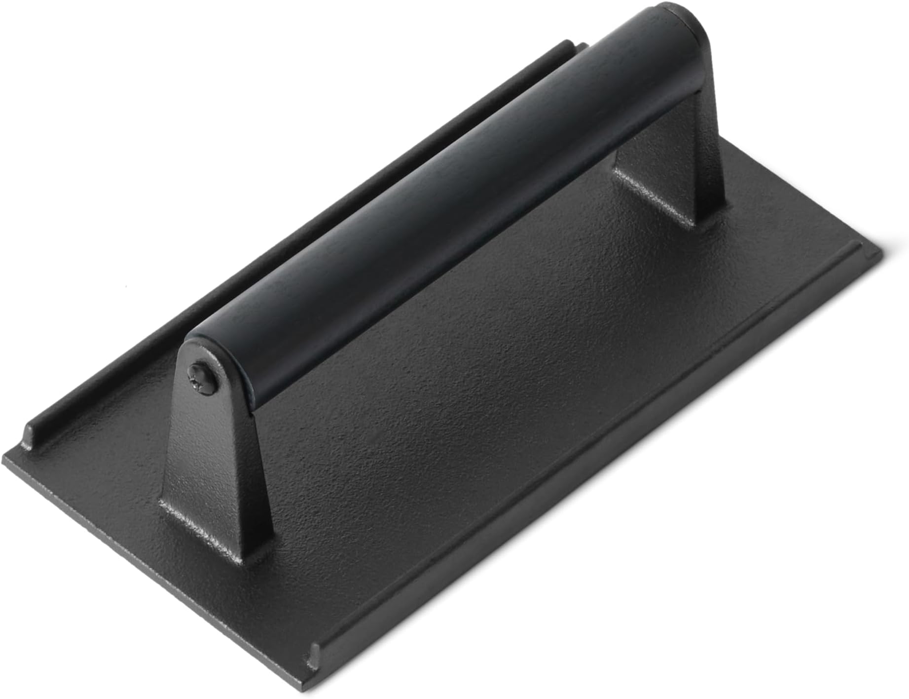 Amazon Basic Meat Press Square Hamburger Press Black 1 Piece 20.6cm x 10.7cm x 6.8cm