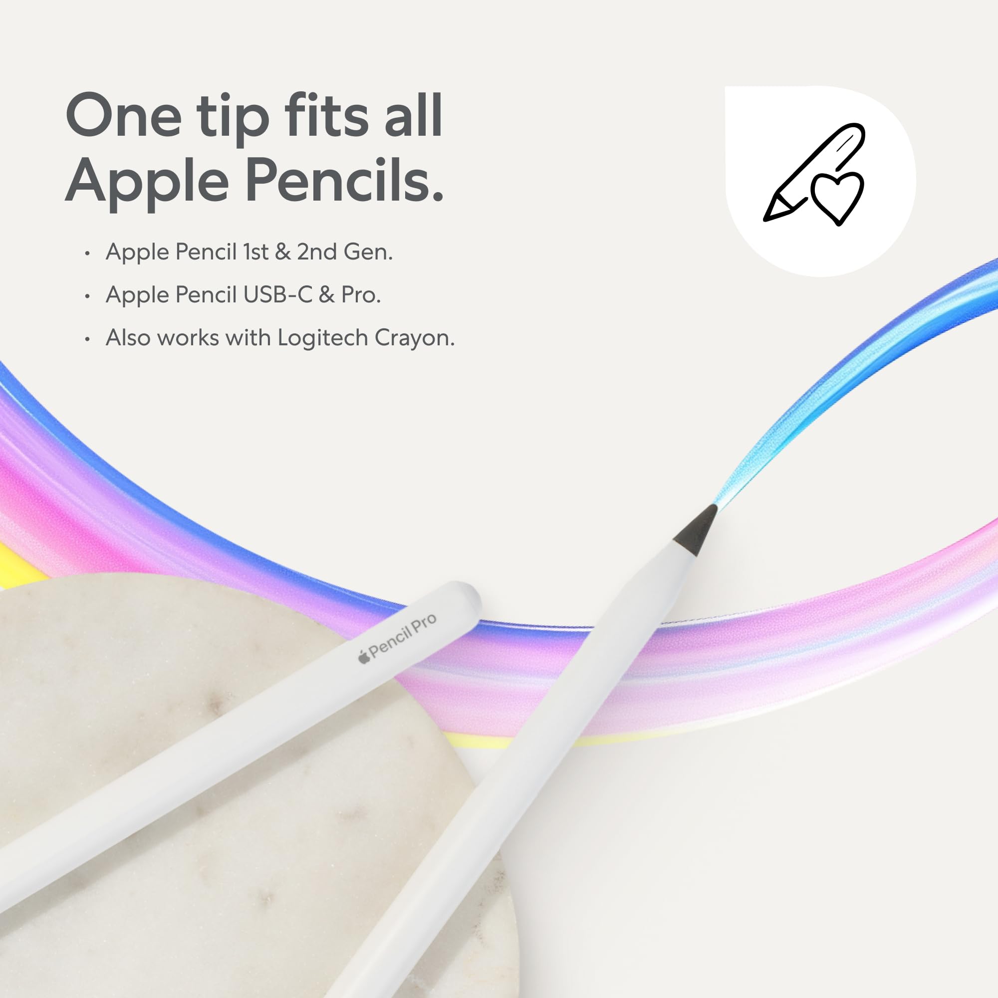 Paperlike Pencil Tips 4x For Apple Pencil 1st And 2nd Desertcart UAE