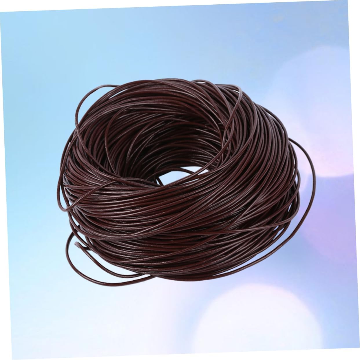 Genuine Cowhide Leather Cords Round for Jewelry Making Beading Necklace Bracelet