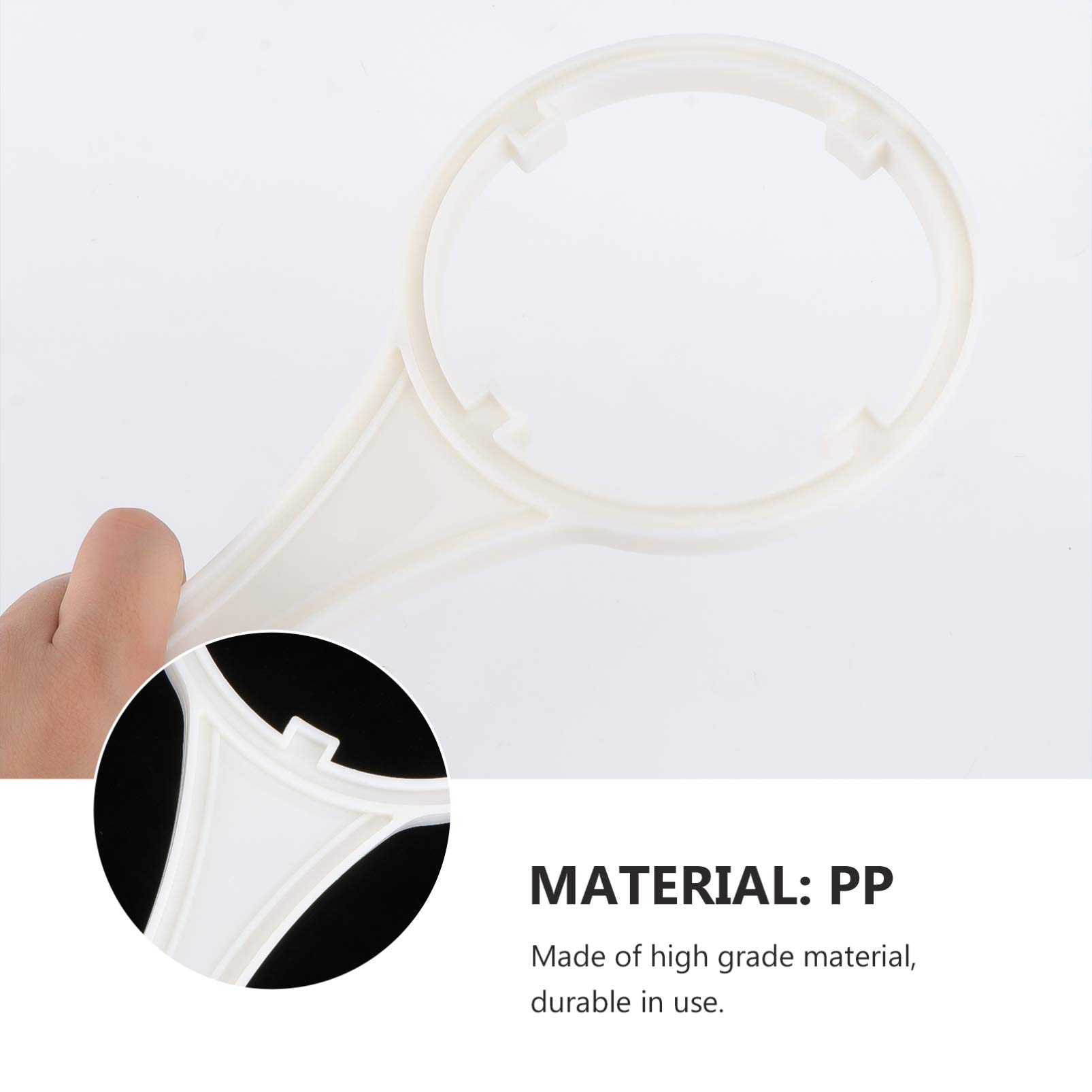 DOITOOL Chiave per scatola filtro in plastica chiave per alloggiamento filtro 10pcs per depuratore di acqua a casa