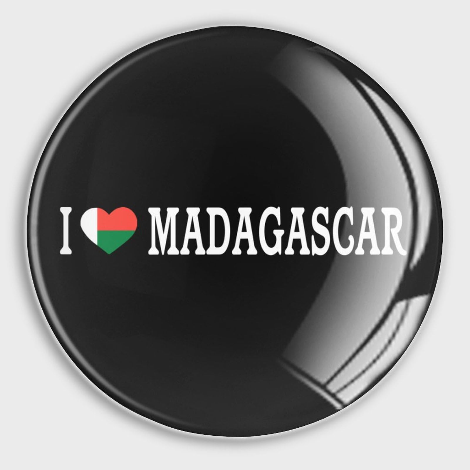 Aimants de réfrigérateur Madagascar en verre pour égayer votre cuisine au quotidien