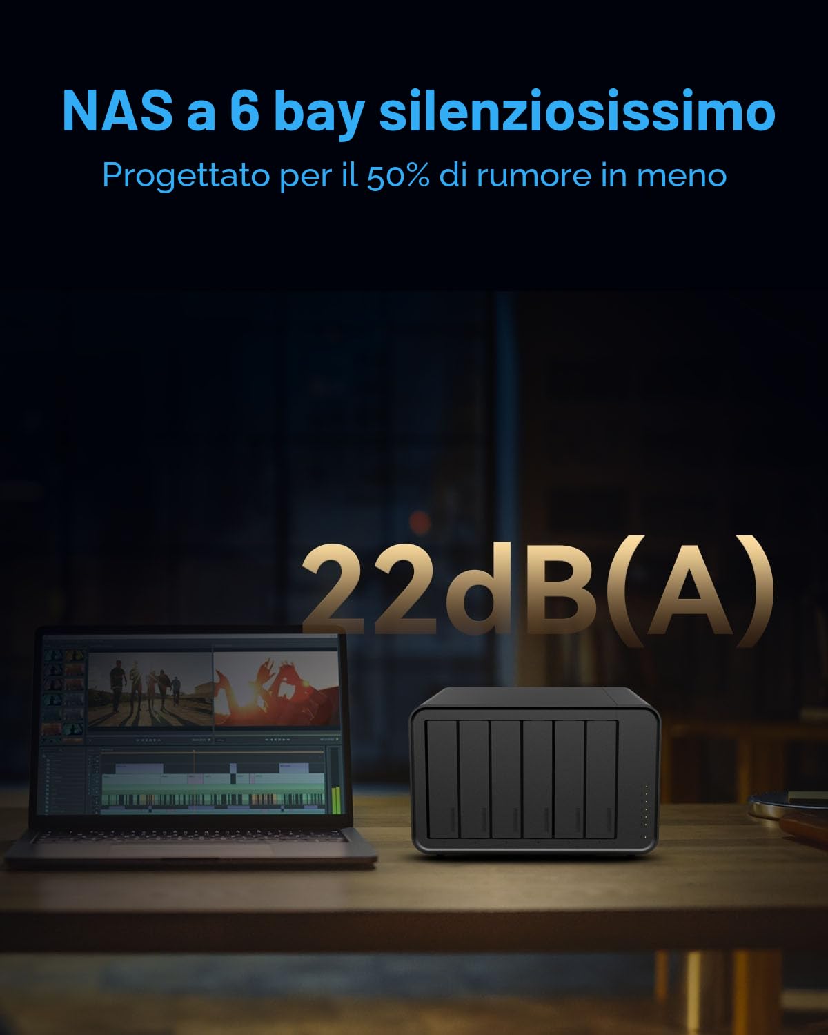 TERRAMASTER Storage NAS F6-424 Max - 6Bay Core i5 1235U 10 core 12 thread, RAM DDR5 da 8 GB 10 GbE Port X2, Network Attached Storage Massime prestazioni per aziende (Diskless)