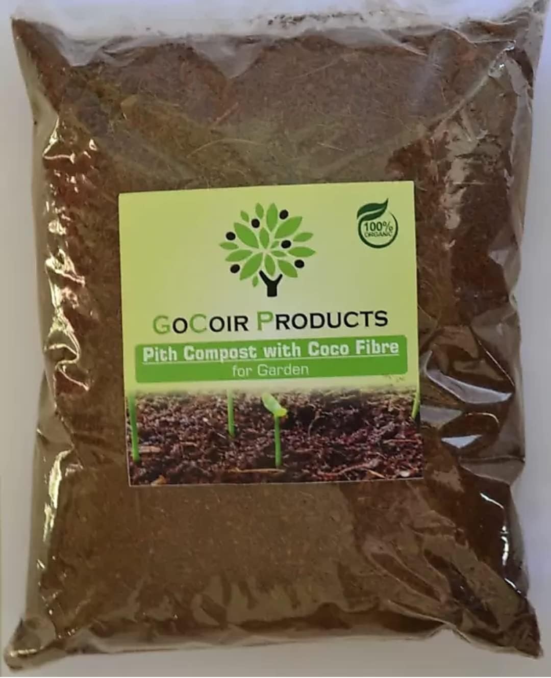 Cocopeat Powder - 10KGS for Gardening-Ready-to-Use Soaked Form,100% Organic,High Water Retention & Aeration,Ideal for Potting Soil,Hydroponics,Horticulture & Home Garden, Eco-Friendly