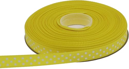 Miniatura 12 de Cinta de grogrén de lunares de 25 yardas cada rollo 100% poliéster (3/4 pulgadas, morado) Morado,Beige,Negro,Café,Verde