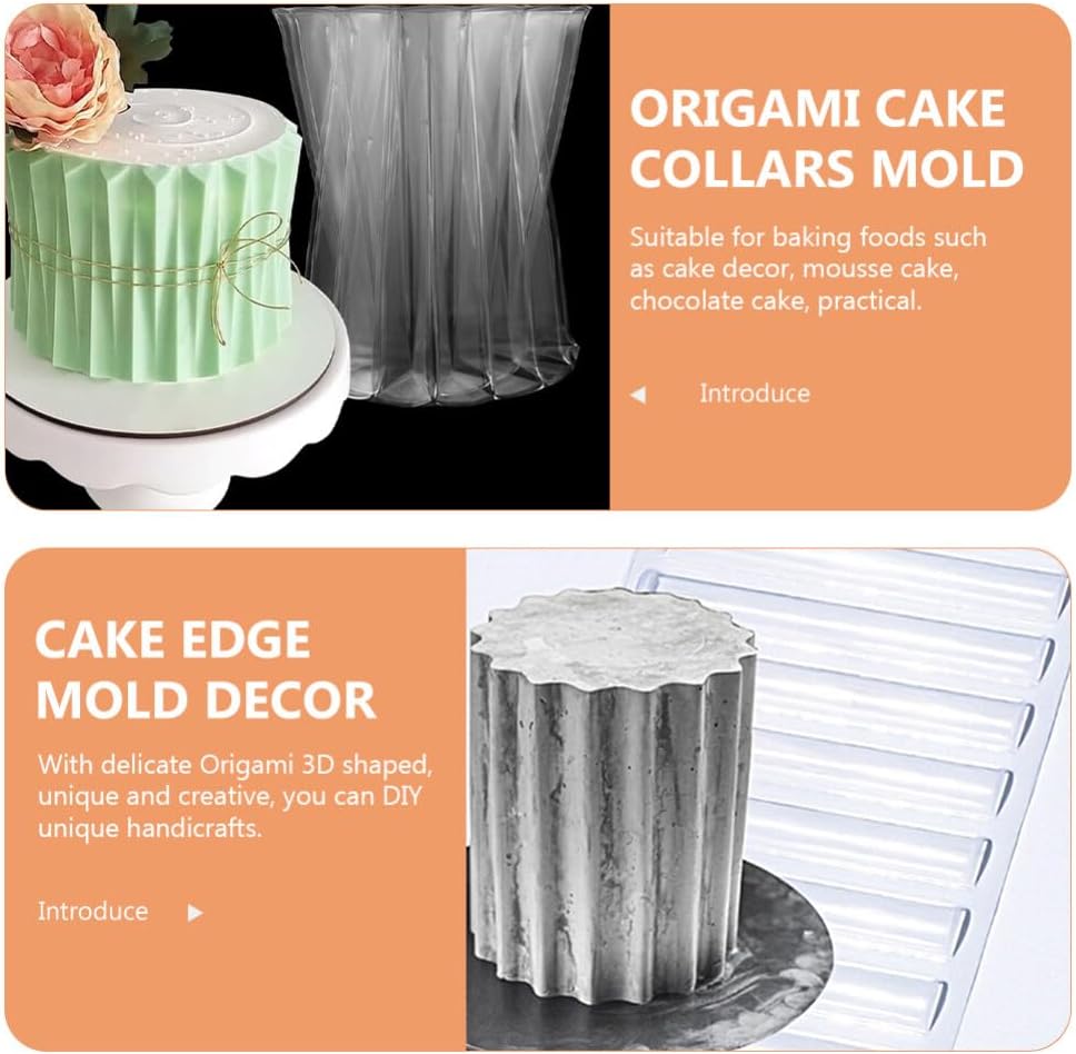 Fondant Mat Mold Plastic Cake Decorating Mold Chocolate Mousse Template Silicone Embossing Mat Sugar Edible Flower Vine Lace Cake