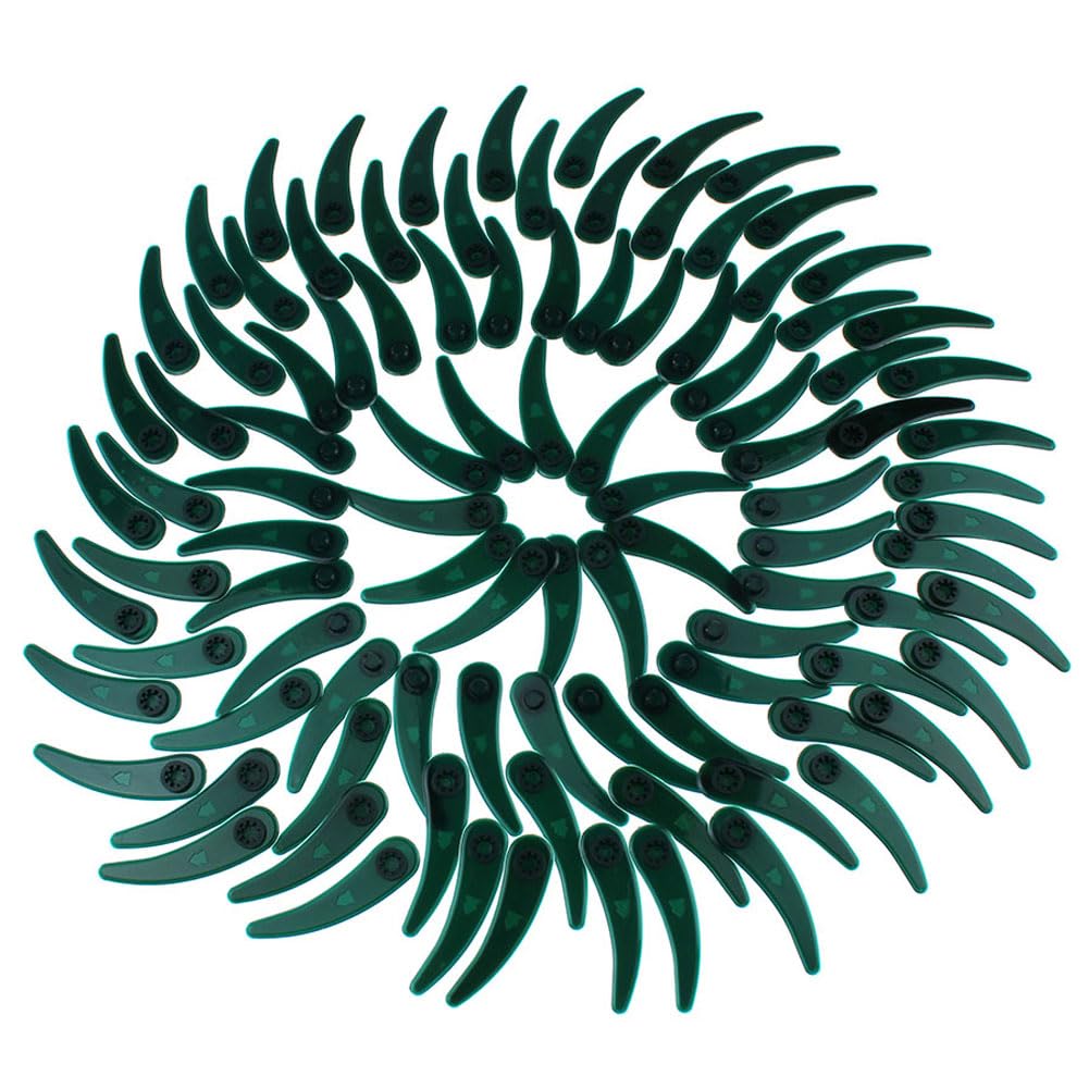 100Pcs Grass Strimmer Trimmer Blades for Bosch ART 23-18LI ART23-10.8Li ART 26-18LI ART 26-18LI+ EasyGrassCut 12-23 EasyGrassCut 12-230 UniversalGrassCut 18-26 UniversalGrassCut 18-260