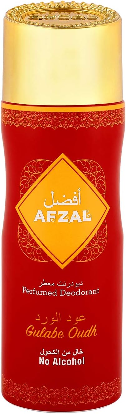 AFZAL Non Alcoholic Gulabe Oudh Deodorant 200 Ml