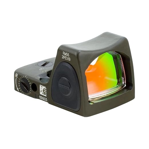Trijicon RMR Type 2 6.5 MOA Adjustable LED Red Dot Sight