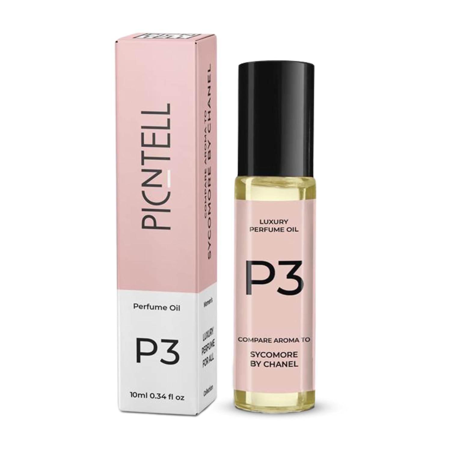P Series Impression Perfumes for Women – Travel Friendly Roll-on Perfume Oils Based on Iconic Designer & Luxury Scents, Long-Lasting Women’s Fragrances (2 - Pack, P4)