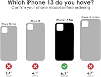 Vista 4 de OtterBox Bundle Commuter Series para iPhone 13 PRO – (forma RIVETING) + PopSockets PopGrip – (BE Kind)