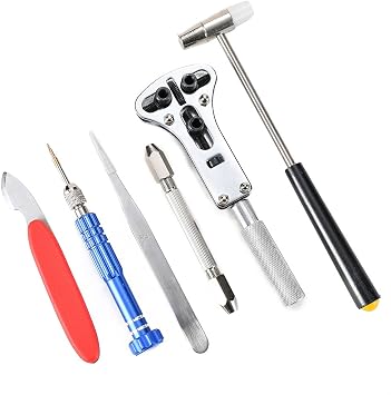 Professional Watch Repair Tool Kit - Watchmaker Tool Kit, Including Watch Back Case Holder Opener Link Remover Spring Bar Tool Set and More, Storaged in Carry Case (141pcs)