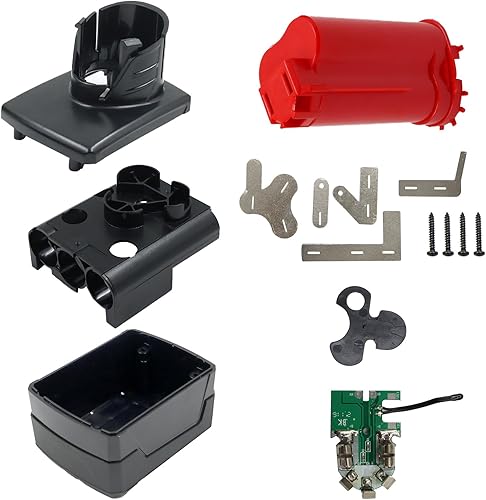 Piezas de repuesto para batería Milwaukee M12 de 12 V 9 celdas, capacidad de la batería, kit de reconstrucción de bricolaje/reparación con placa de