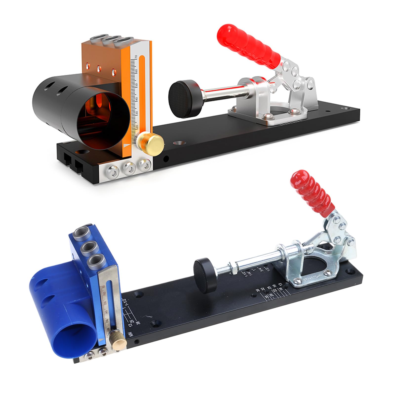Taschenloch Vorrichtungs Sets, professionelle Holzbearbeitungs Dübel Sets, verbesserte Metall Taschenschraube für Tischlerei, Holzbearbeitungswerkzeug