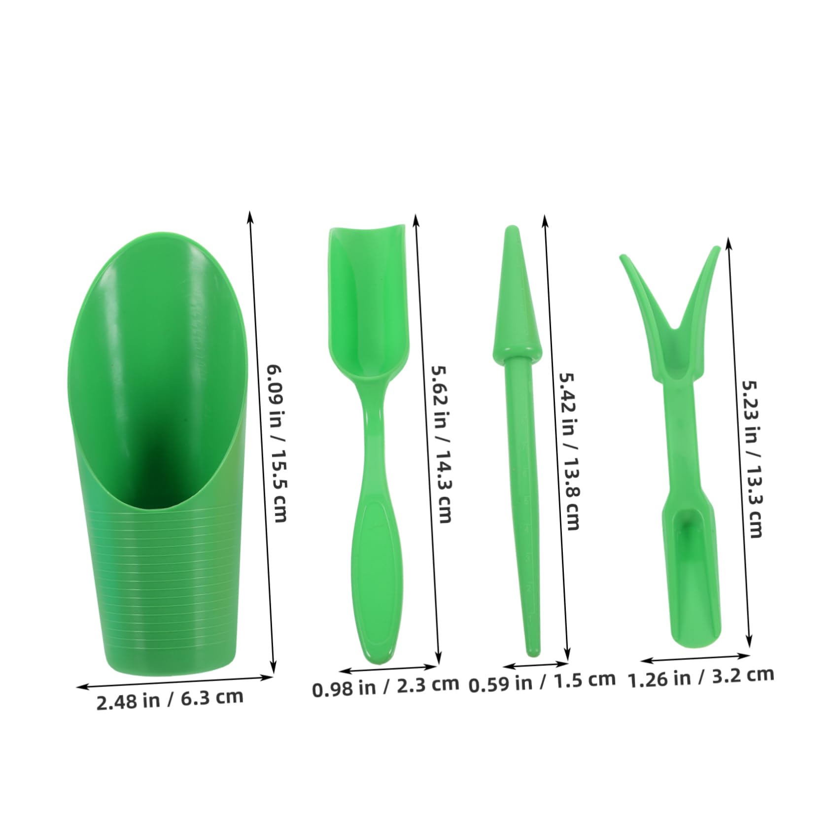 BESPORTBLE 5sets Giardinaggio Utensili Pratici Per Scavare e Trasplantare Design e
