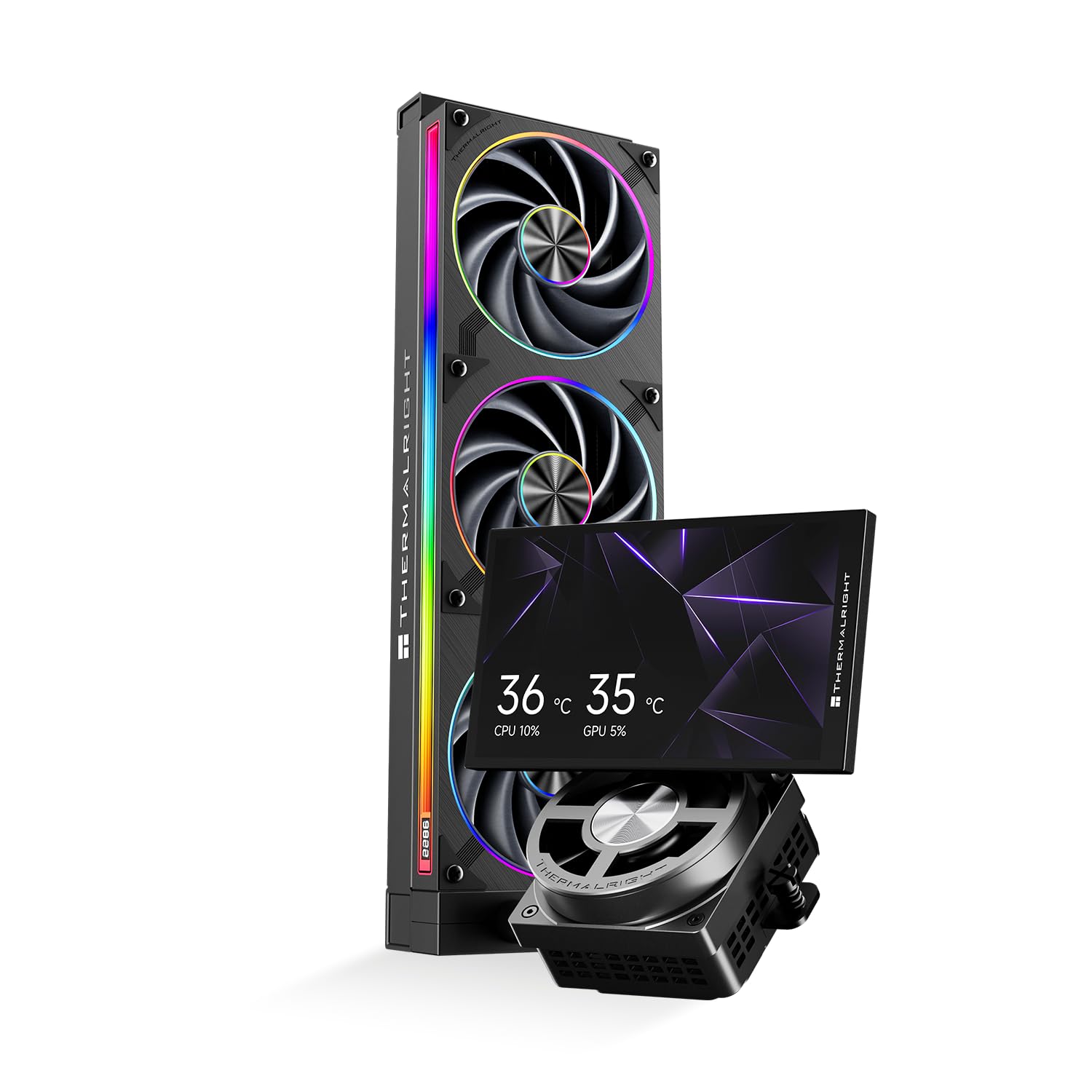 Thermalright TR DYNAMIC VISION PRO 360 ARGB BLACK-360mm-AIO