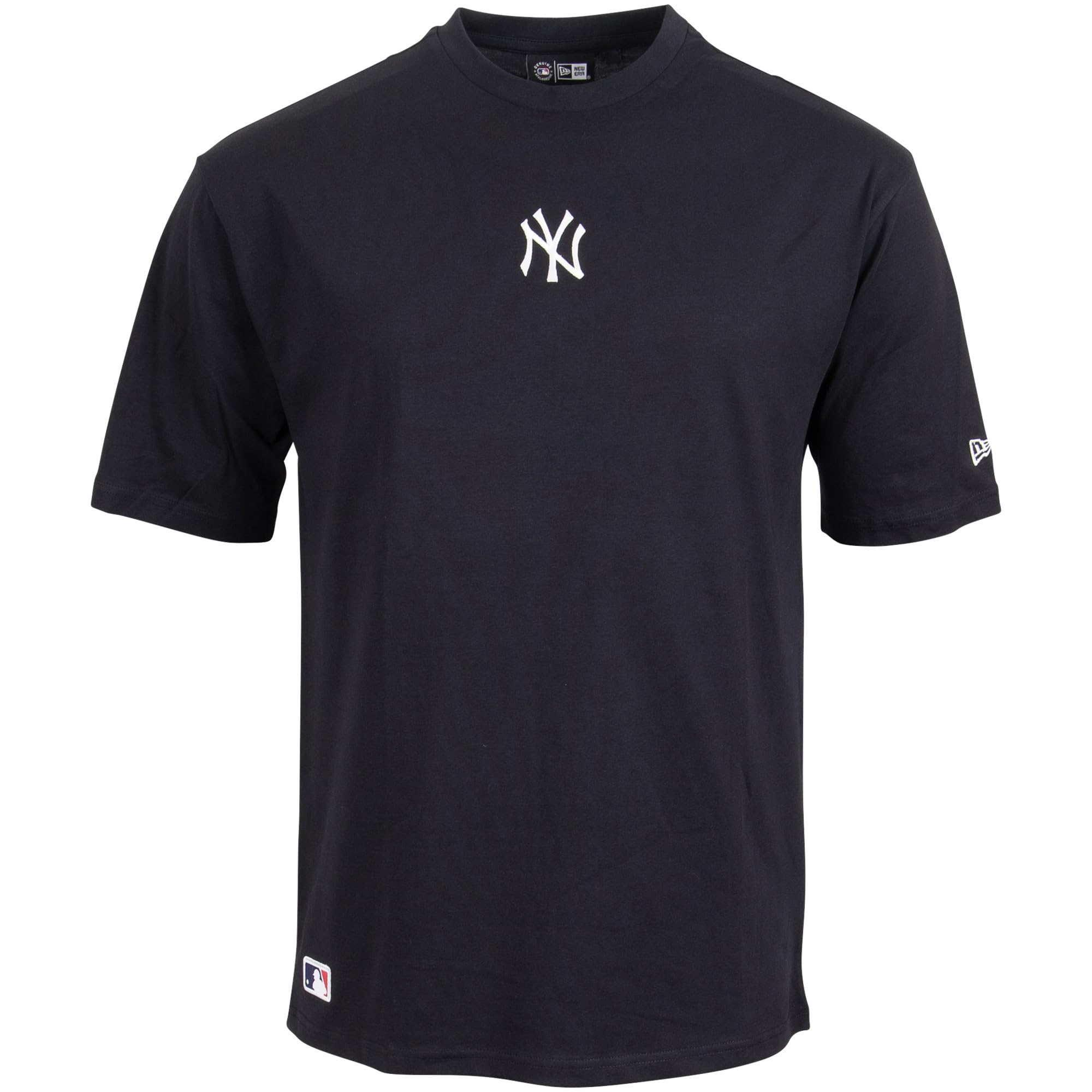 New York Yankees Camiseta para hombre, diseño de NY MLB New Era de gran tamaño, 100% algodón + azúcar de uva Fanergy