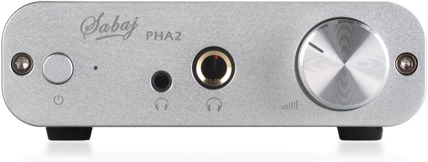 SABAJ Audio PHA2 Portable Headphone Amplifier - Silver