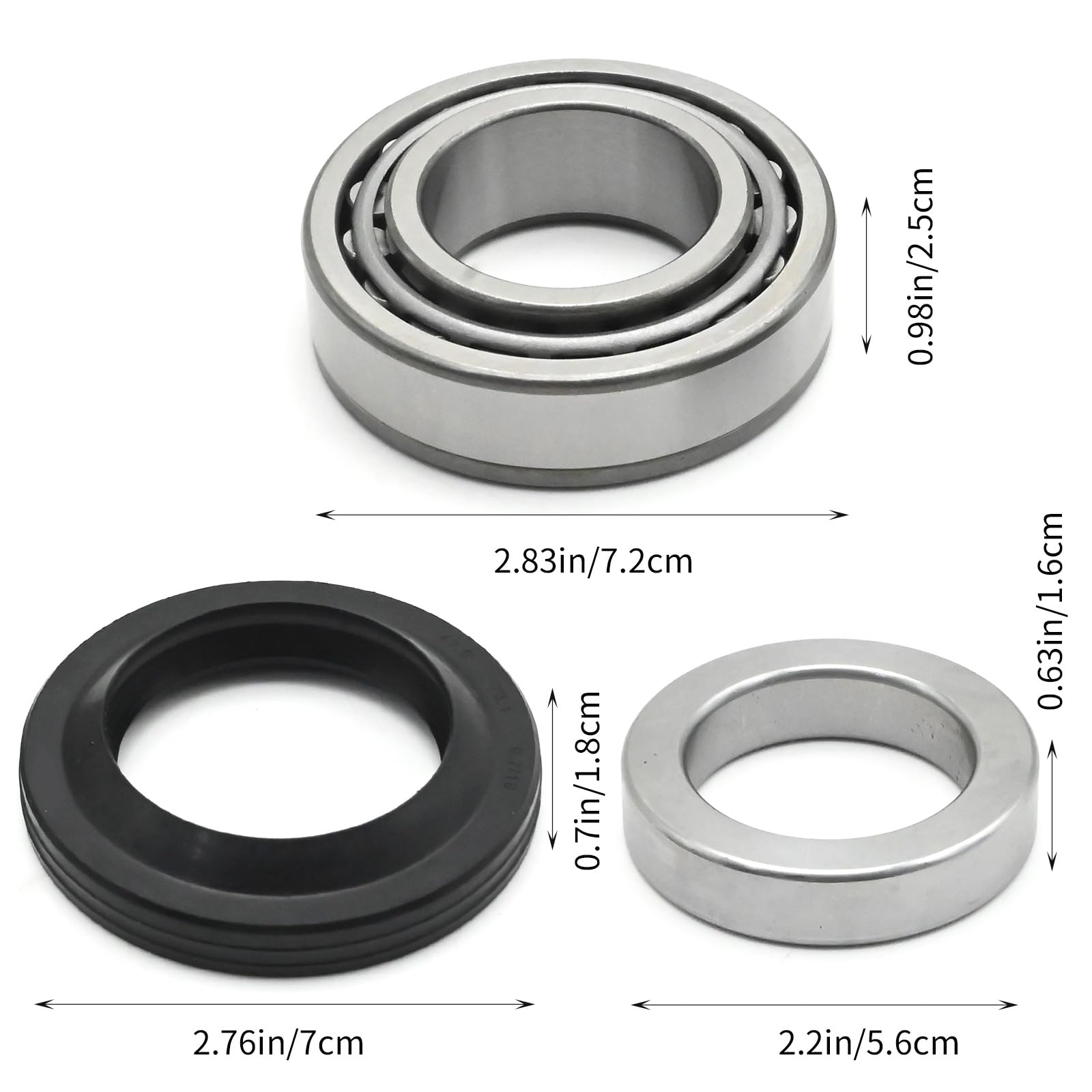 まる◎ Zreneyfex 43252-7S200 Rear Axle Shaft Oil Seal Axle Shaft Seal Kit