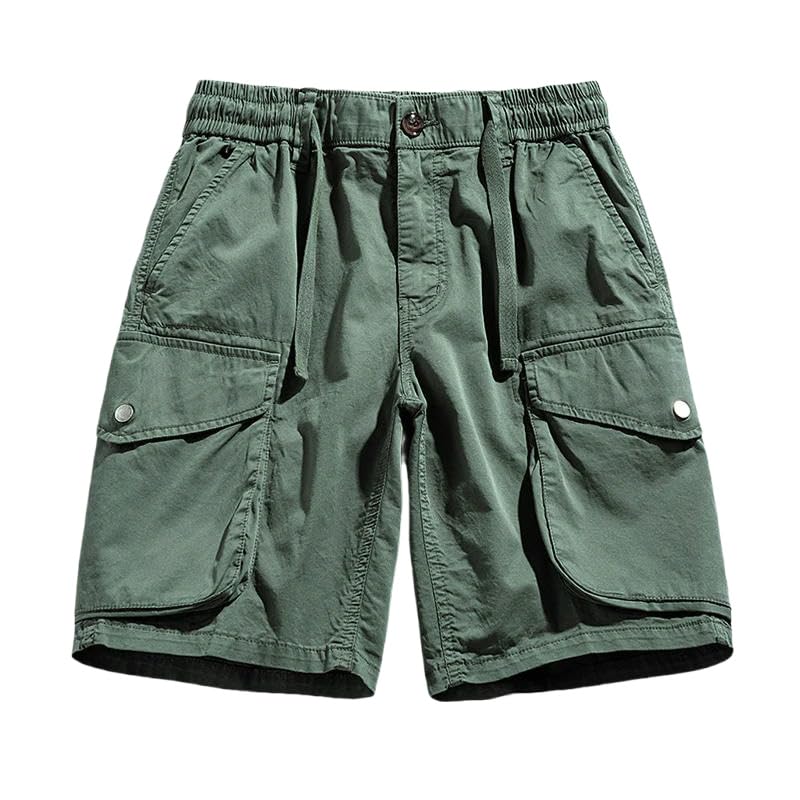 Bermudas de algodón para hombre, estilo táctico, transpirables, estilo casual