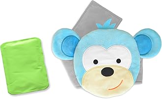 Baby Colic, Gas and Upset Stomach Relief – Belly Hugger – A Soothing Warmth Combined with Gentle Compression (Monkey)