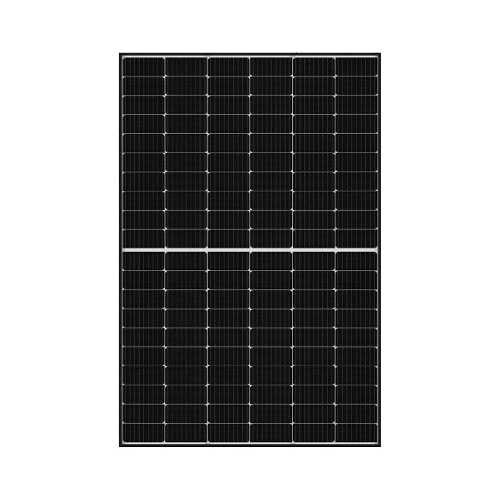 JA Solar® Pannello solare bifasico monocristallino, 440 W, Black Edition, ideale per camper, casette da giardino, barche (Mono 440 W, 36 V, per sistemi PV da 24 V)
