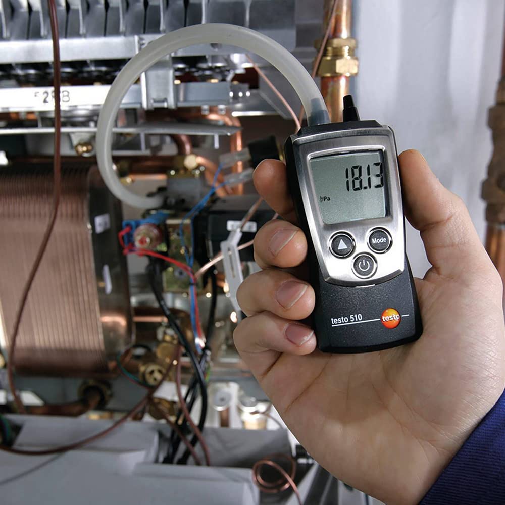 Testo 510 (0560 0510) Autoranging Differential Manometer Air Pressure Meter Gauge 0-100hPa by mLabs - Image 9 thumbnail