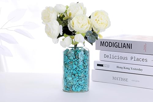 Miniatura 131 de QINJIEJIE Cristales de ojo de tigre de 8.82 oz, piedras pulidas, piedras rodadas, piedras trituradas, cristal de cuarzo triturado, grava natural, 1