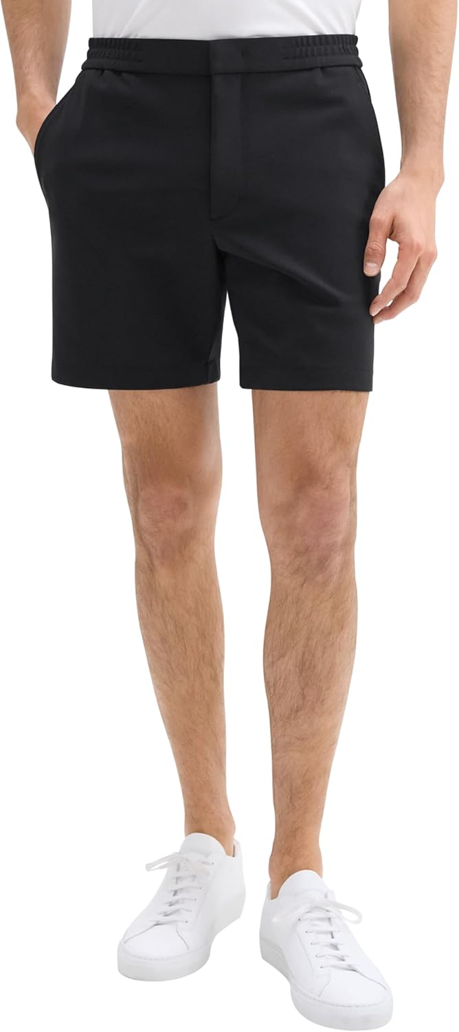 Theory Mens Curtis Short in Precision Ponte - Image 2
