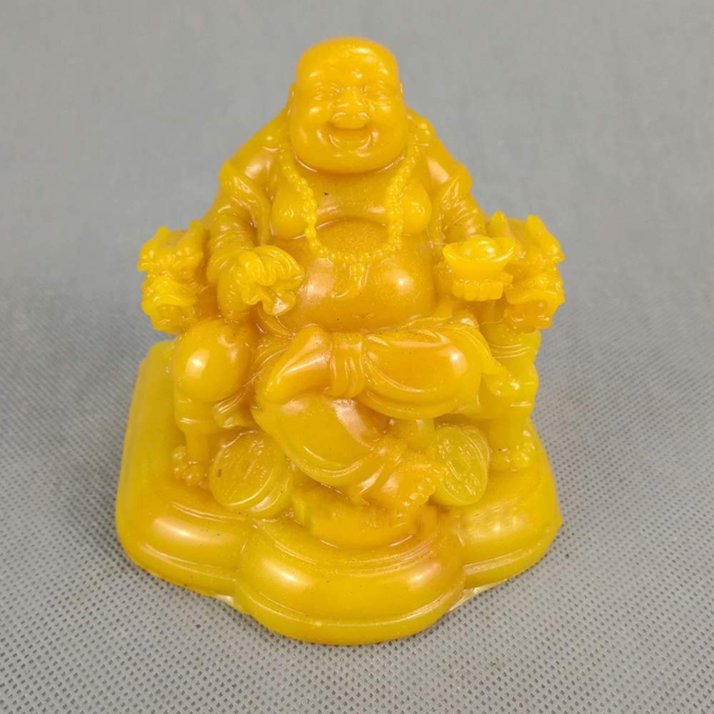 翡翠色 布袋様 座像 縁起物 インテリア 風水 七福神 布袋様 翡翠