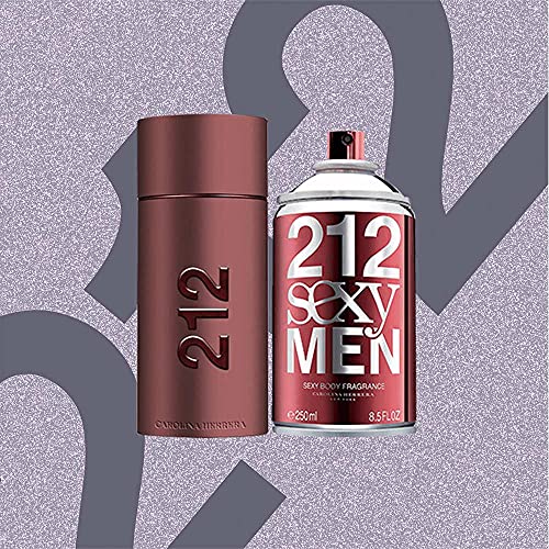 212 Sexy Men Carolina Herrera Body Spray - 250ml, Carolina Herrera
