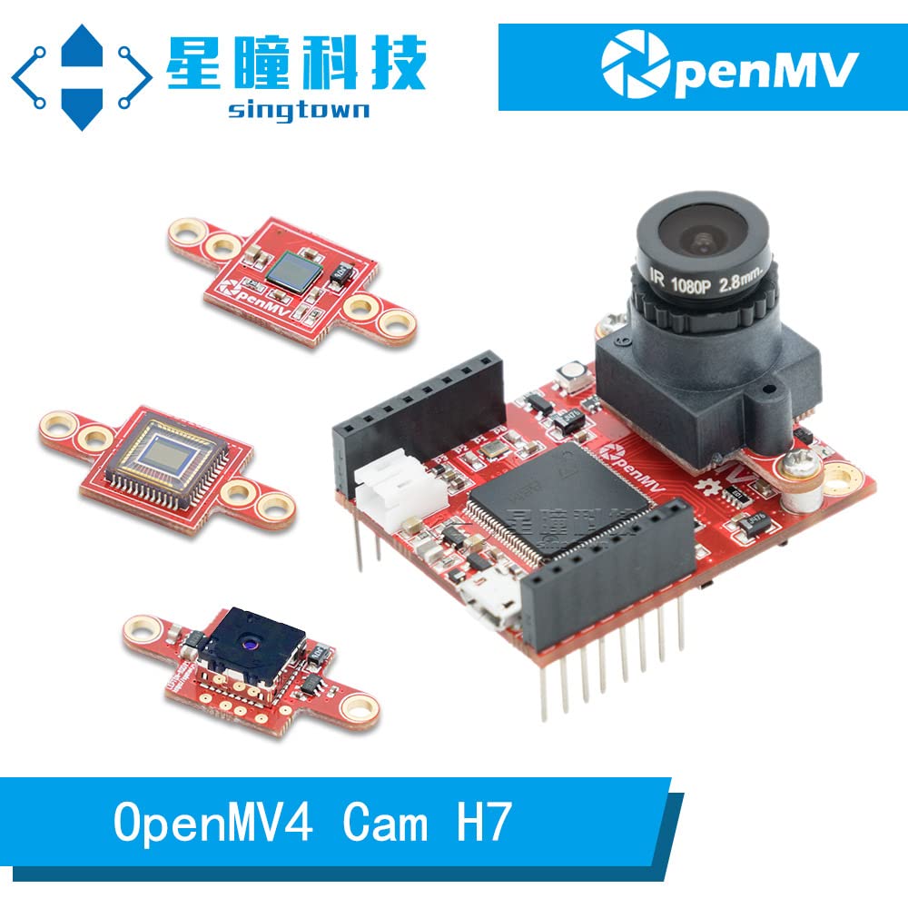 OpenMV SingTown Cam H7 R2 Genuine-STM32 Image Processing Machine Vision Smart Camera Robotics Color&Shape Detection OpenMV4 H7
