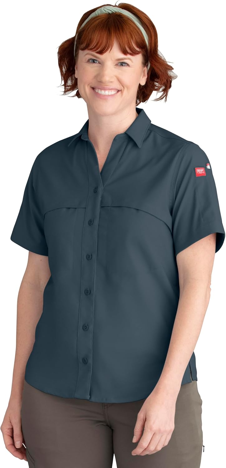 Red Kap Womens Cooling Short Sleeve Work Shirt
