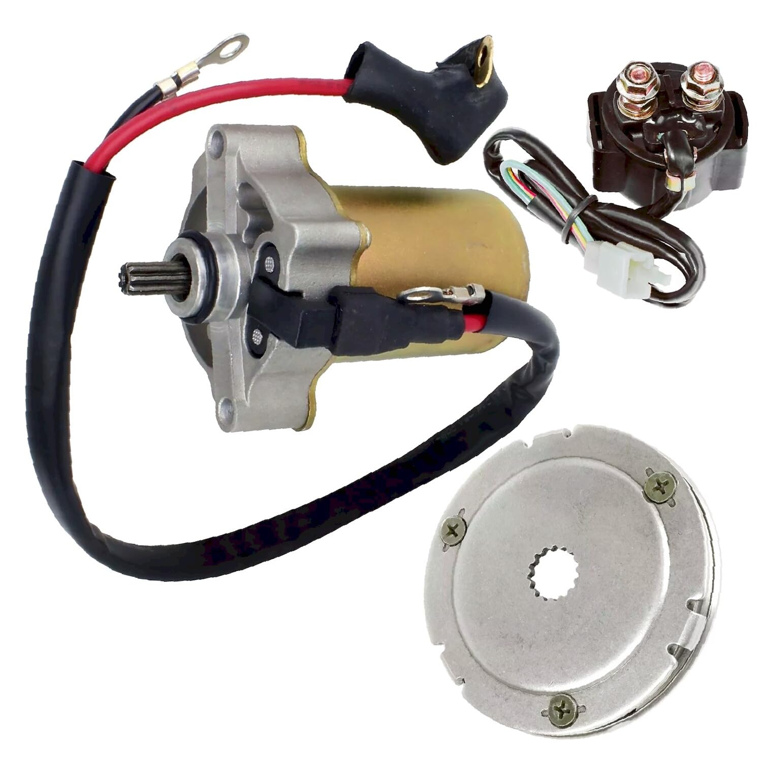 Starter Motor Clutch Sprag Idler Gear Kit For Yamaha Raptor 90 YFM90R 2009-2013 - Foto 12