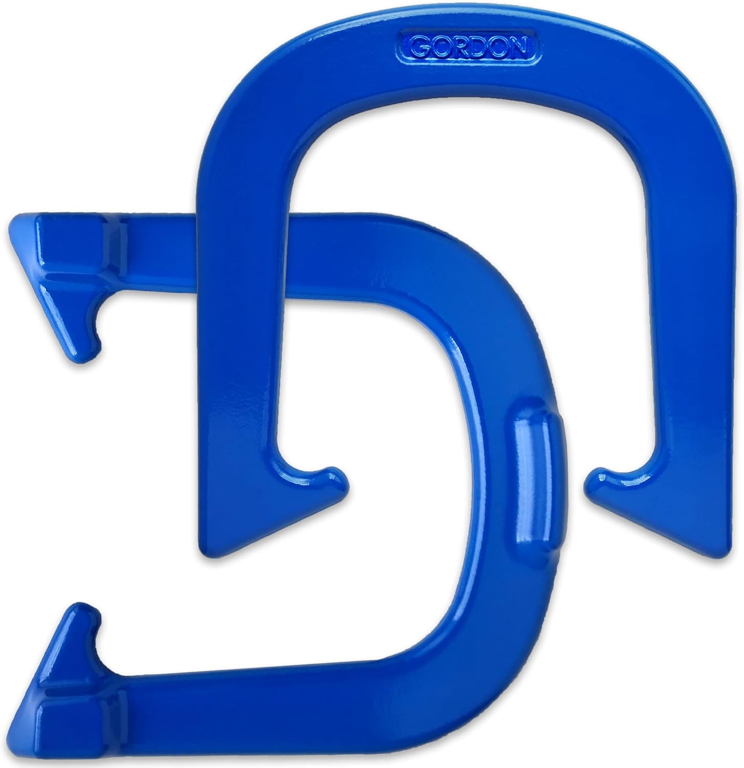 Gordon Professional Pitching Horseshoes - NHPA Sanctioned for Tournament Play - Drop Forged Construction - One Pair (2 Shoes) - Medium Weight