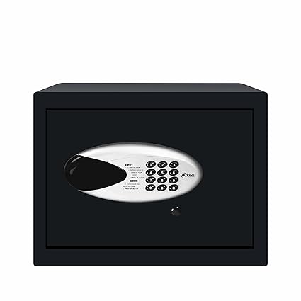 Ozone Safe Locker for Home | Ozone Digital Lock | Ozone Locker Safe for Home | Master & User PIN Code Access | Emergency Key | 2 Year Warranty By Ozone | Black (15.94 Liter)