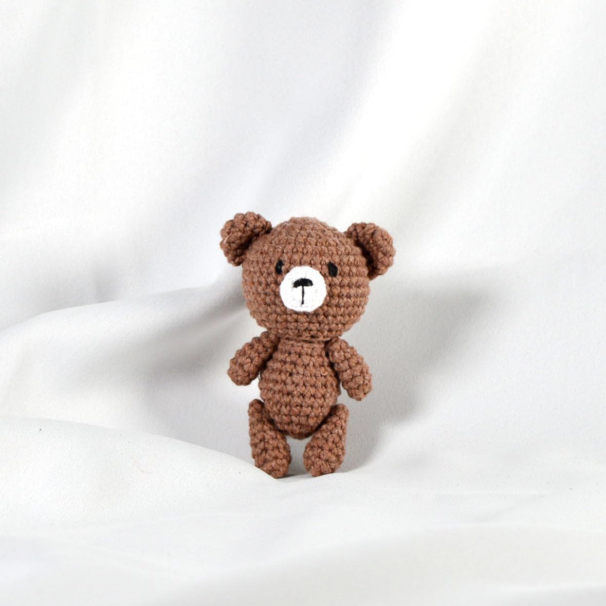 KNITTY CRITTERS Hello Crafts - Pouch Pals - Jack Teddy - Crochet kit