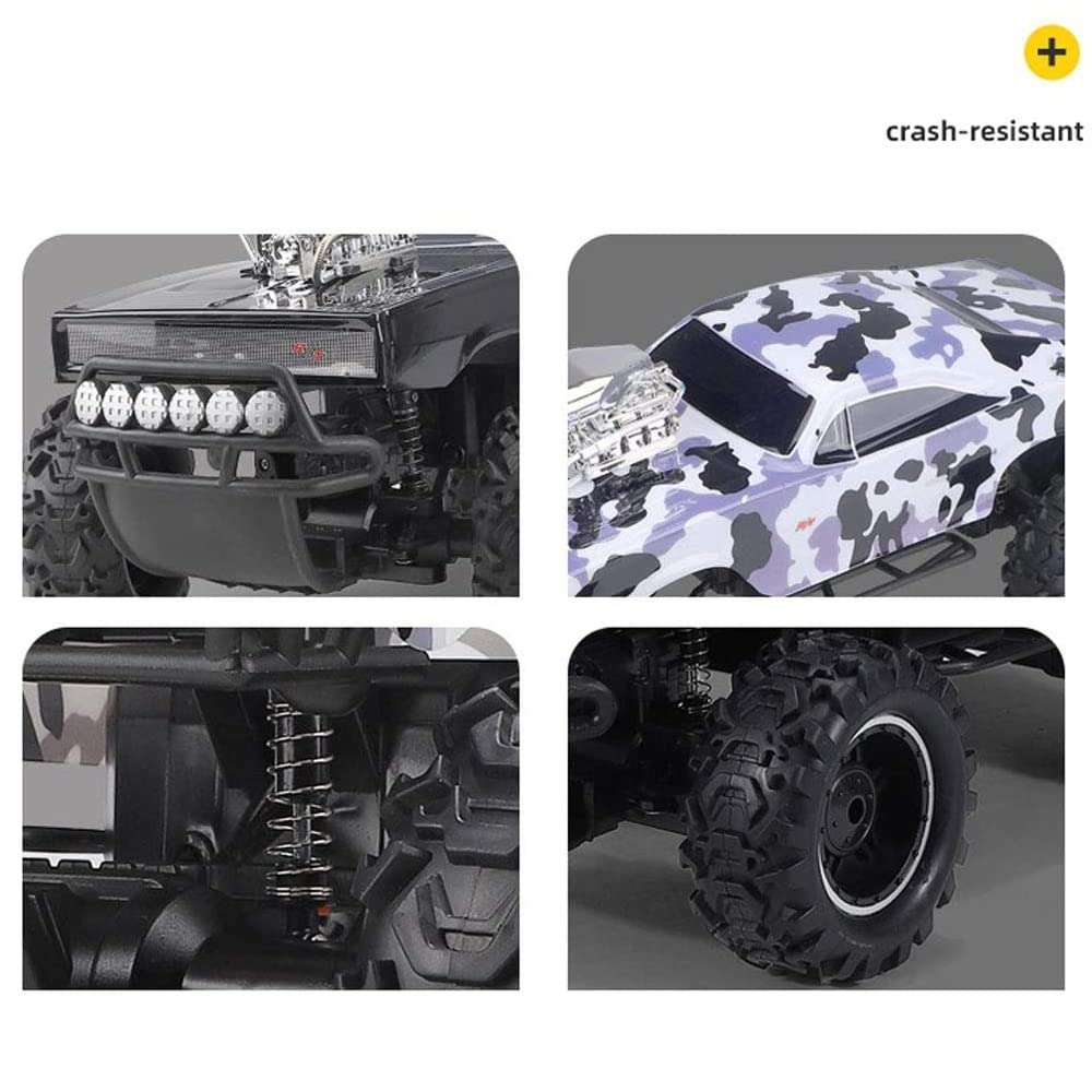 Amazon.co.jp: WANGUI 1/10スケール大型RCカー4×4アメリカン