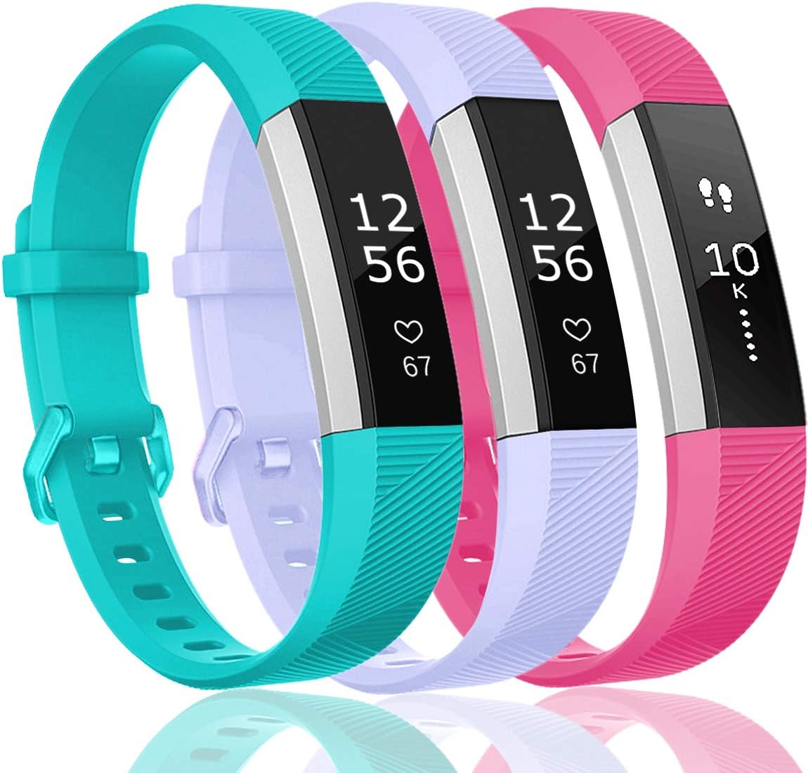Maledan Replacement Bands Compatible with Fitbit Alta, Alta HR and Fitbit Ace, Classic Accessories Band Sport Strap for Alta HR, Alta and Ace