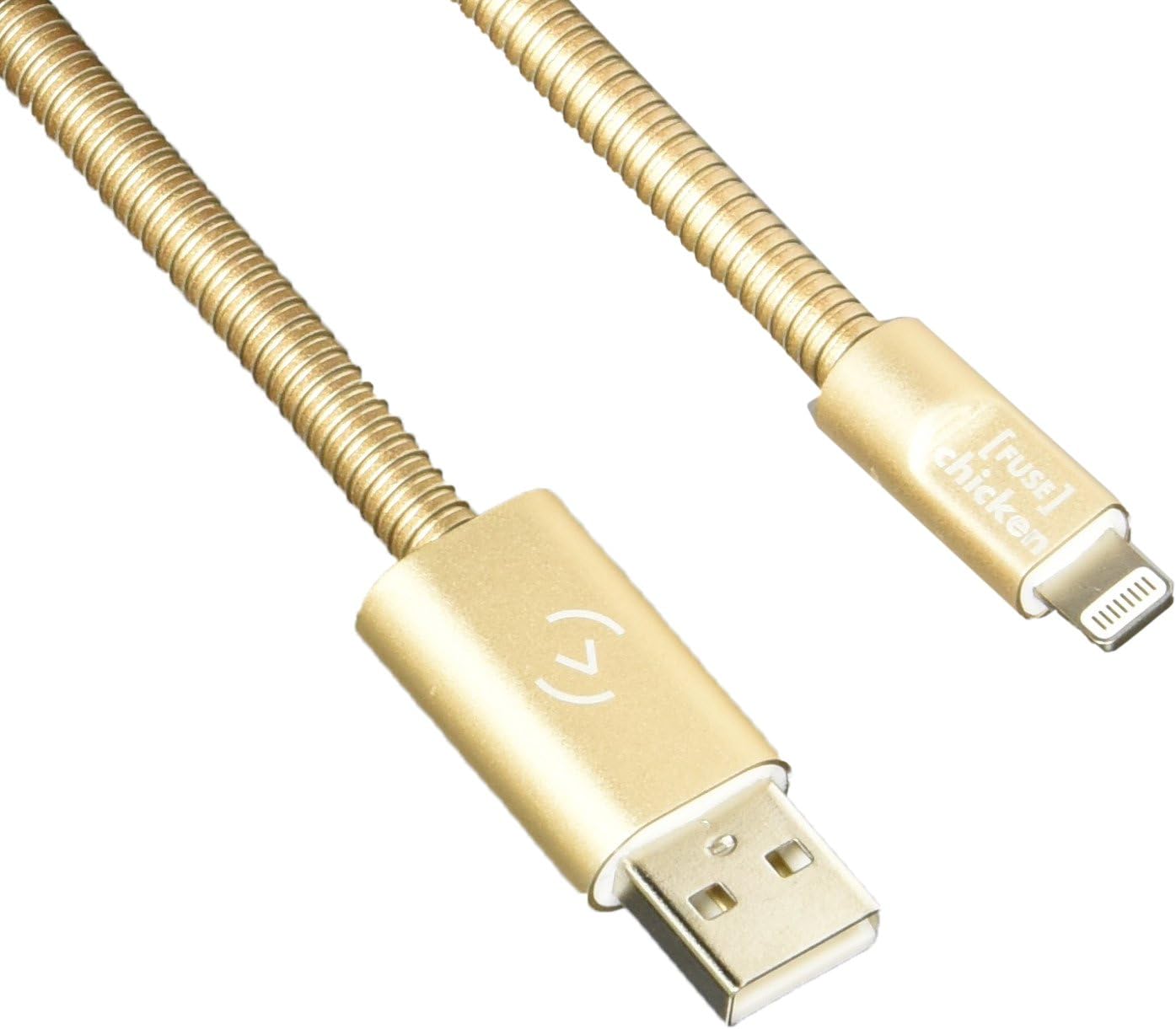Titan+ Lightning Cable 1.5M Compatible with iPhone (MFI Certified) (Gold)