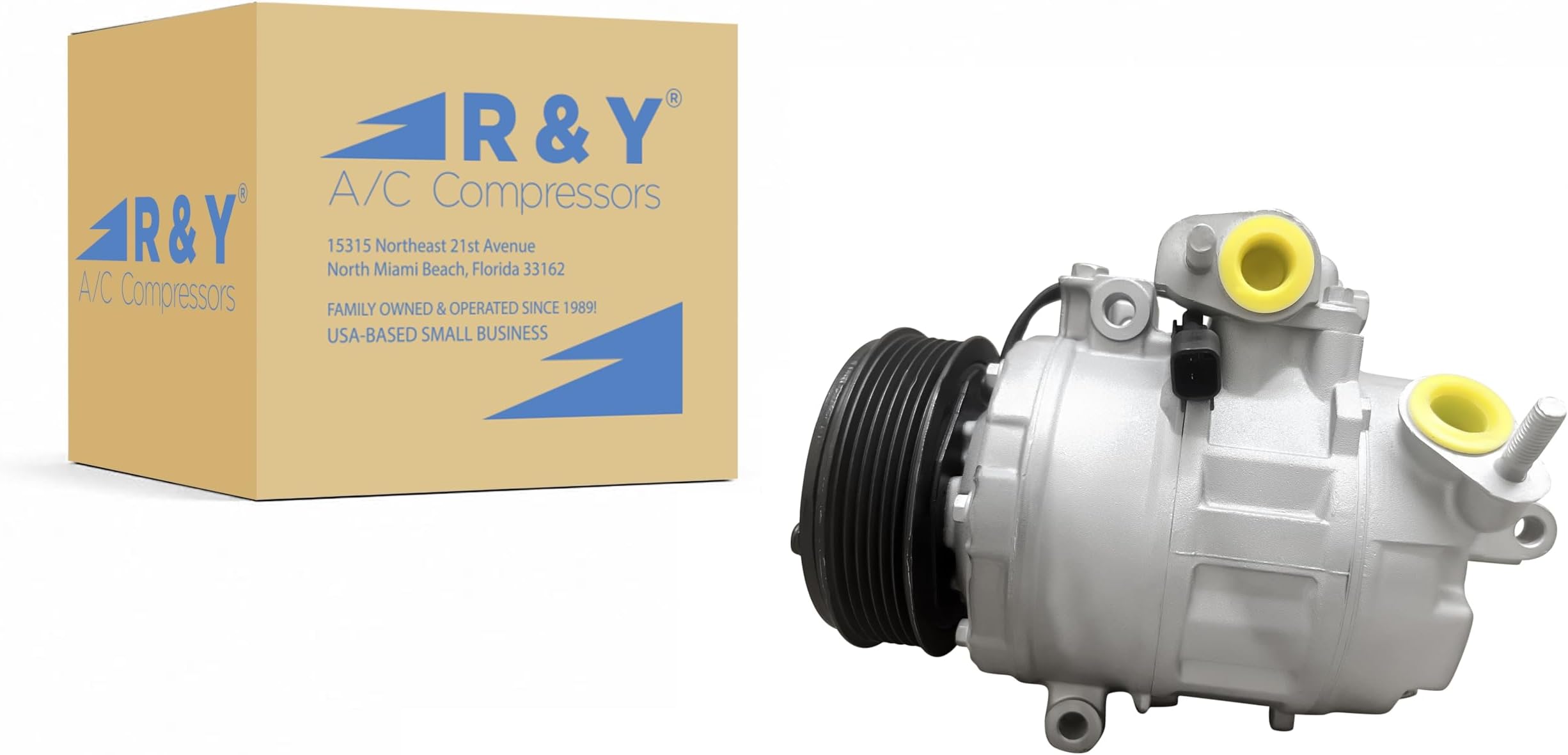 RYC AC Compressor and A/C Clutch IG332-01 (Fits Ford Explorer 3.5L Without Turbo 2011, 2012, 2013, 2014, 2015)