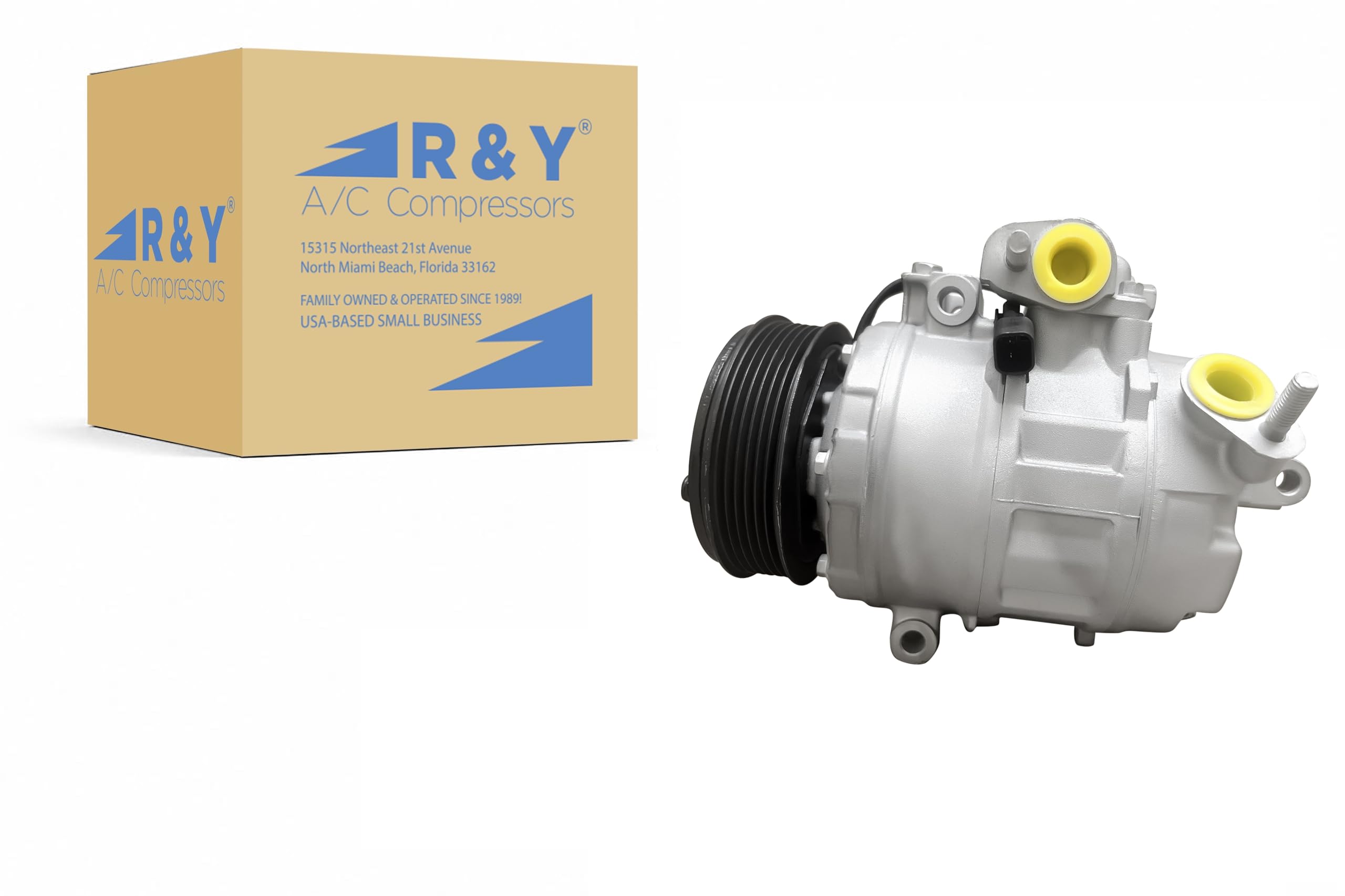 Amazon.co.jp: RYC ACコンプレッサーとA/Cクラッチ IG332-01 (フォード 