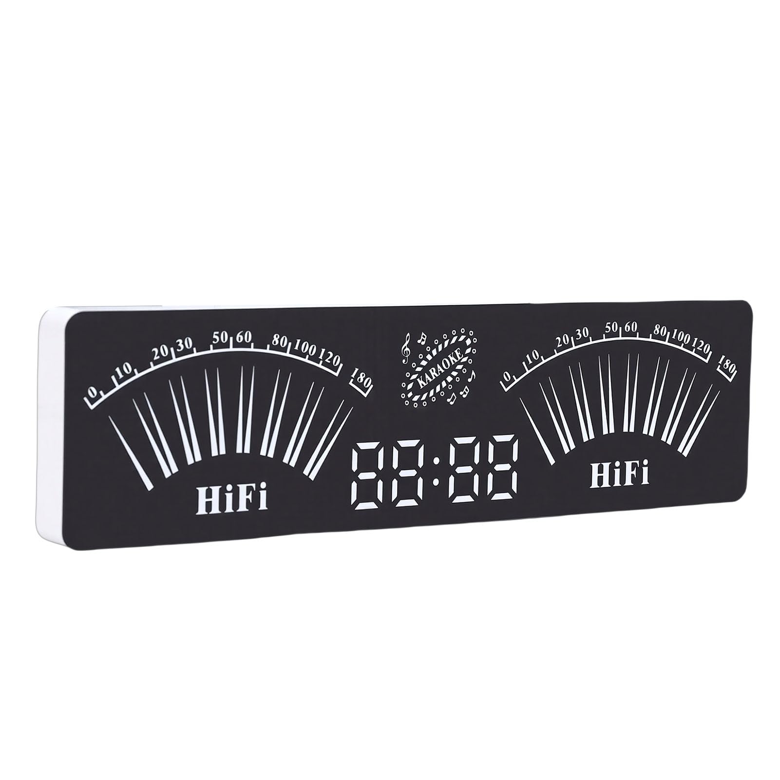 Tosuny Display Spettro Musicale, Luce LED Reattiva Audio con 3,5 Mm e USB C, VU Meter Attivato Dal Suono per Auto, Sala Giochi, Decorazione Scrivania PC di Casa