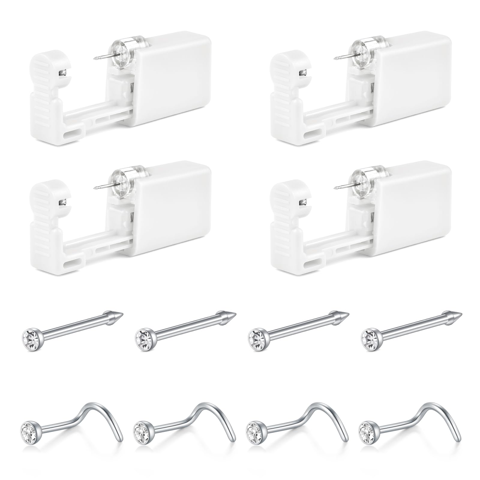 CIZME Set Da 7 Pezzi Per Piercing Al Naso, K Per Piercing - Foto 14